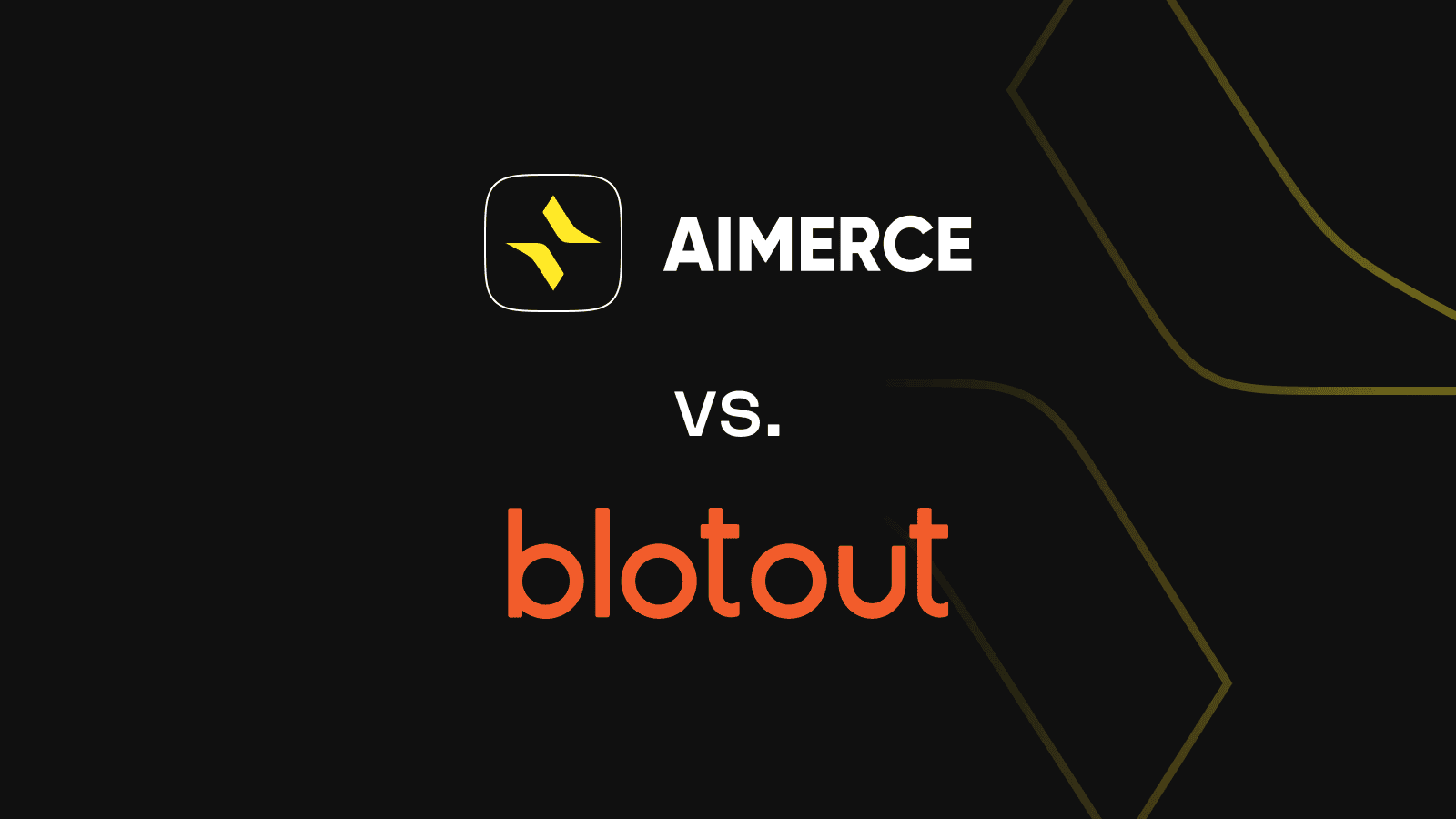 Aimerce vs Blotout: Marketing Integration Platform Comparison 2024